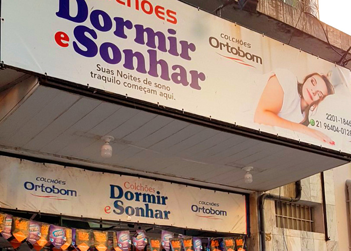 Loja Colchões Dormir e Sonhar no Méier