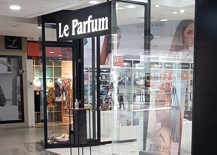 Le parfum no Shopping do Méier