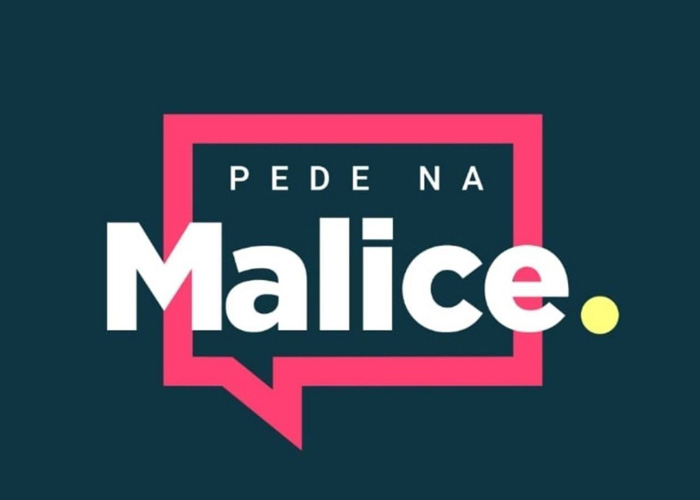 logo da malice pizzaria no méier