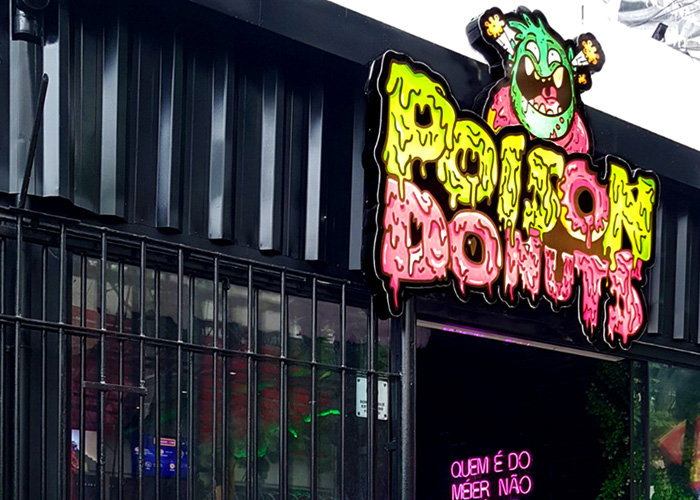 Loja da Poison Donuts no Méier