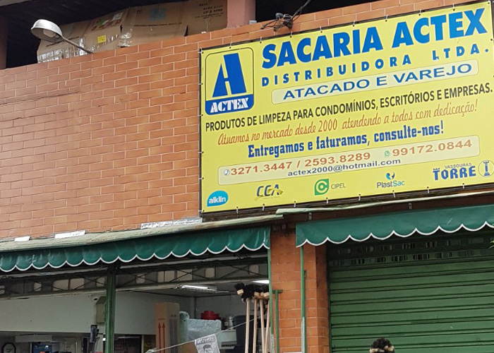 Sacaria Actex no Méier