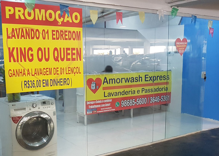 Lavanderia Amorwash Express no Méier