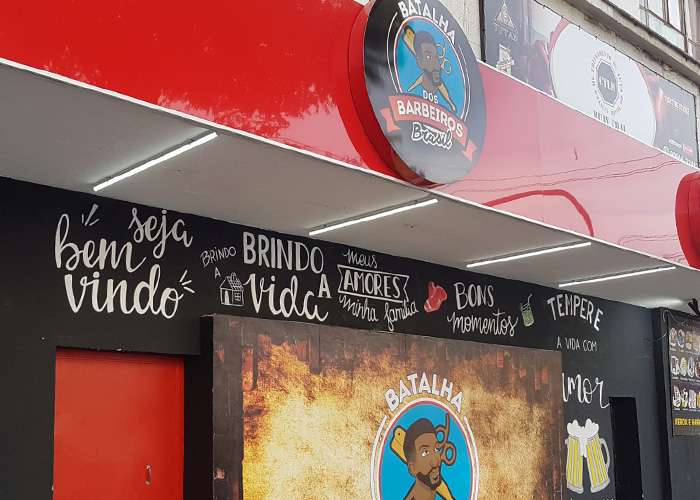 Barbearia Batalha dos Barbeiros no Méier