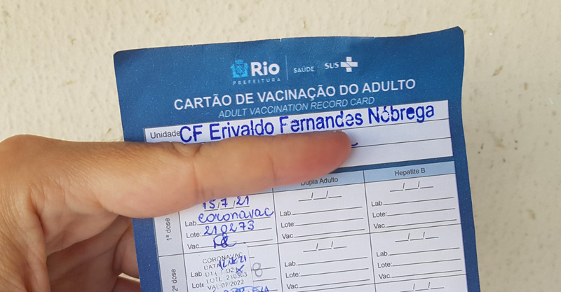 Comprovante Vacinação