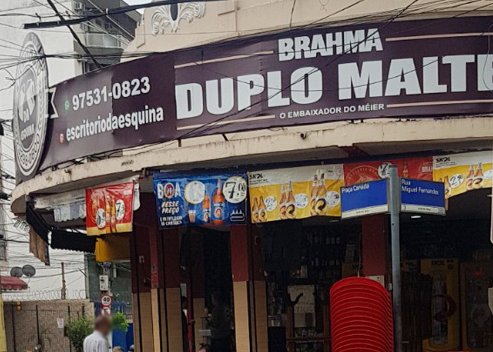 Bar escritório da esquina no Méier