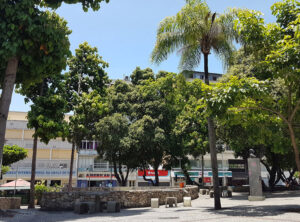 Praça Agripino Grieco na rua Dias da Cruz