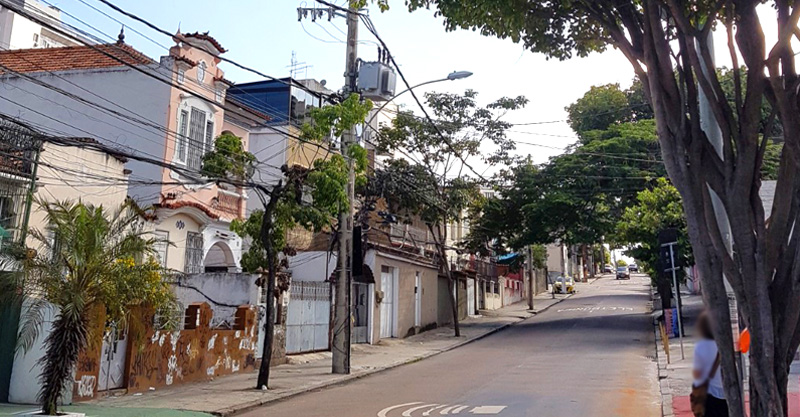 Rua Coração de Maria no Méier