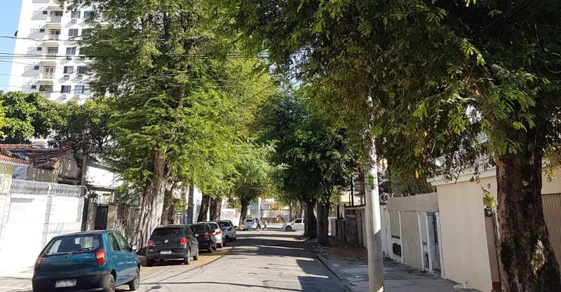 Rua Piranga no Méier