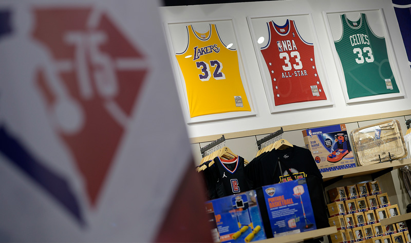 Loja da NBA no NorteShopping