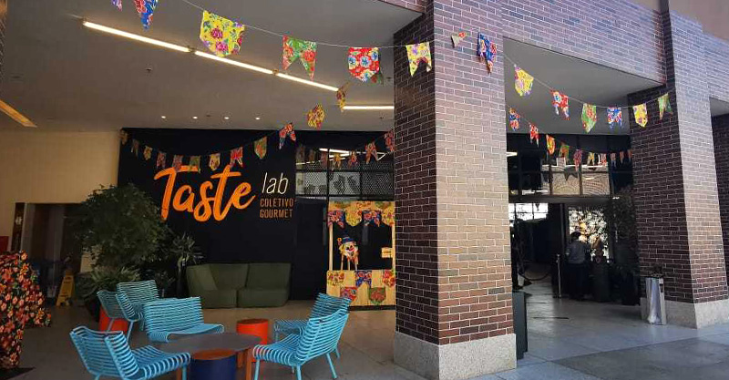 Taste Lab decorado para o Arraiá