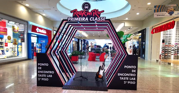 Stand do Rock in Rio no NorteShopping