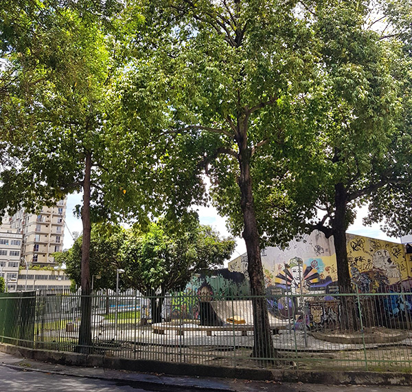 Praça do skate no Méier