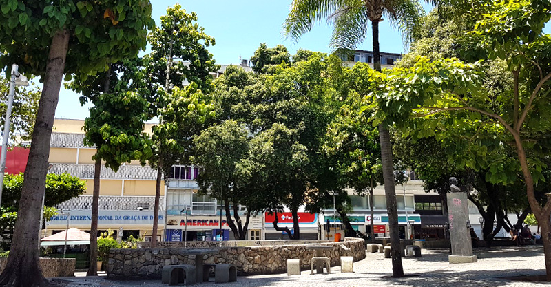 Praça no Méier