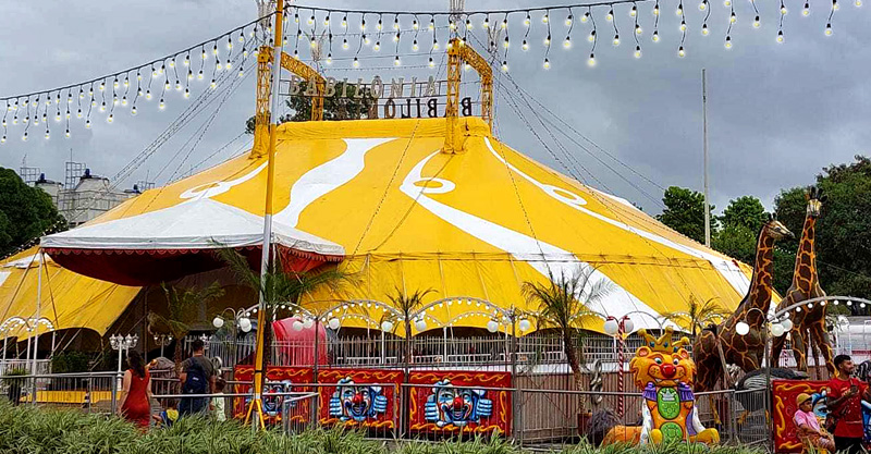 Babilônia Circus no Shopping Nova América