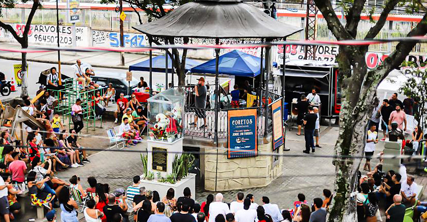 Praça do coreto de Quintino