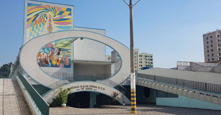 Paróquia Nossa Senhora de Fátima RTS no bairro de Todos os Santos, na Zona Norte do Rio de Janeiro