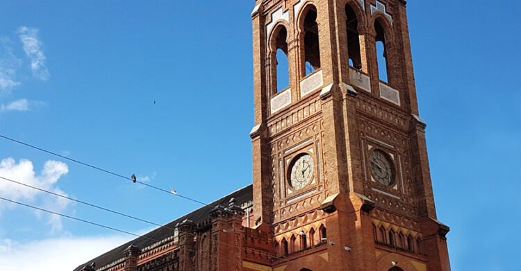 Fachada da Basilica imaculado coração de maria no Méier