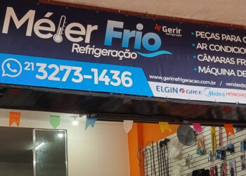 Fachada da loja Méier Frio