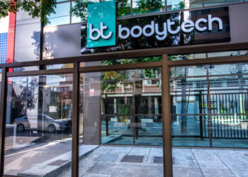 Fachada da academia Bodytech no Méier