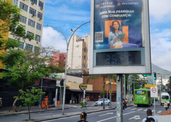 Termômetro de rua no Méier