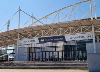 Estádio Nilton Santos (Engenhão) no Engenho de Dentro