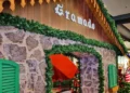 Decoração do Natal Luz Gramado no Shopping Nova América