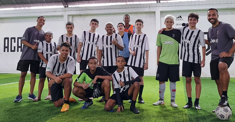 Escolinha de futebol da Juventus no Grande Méier