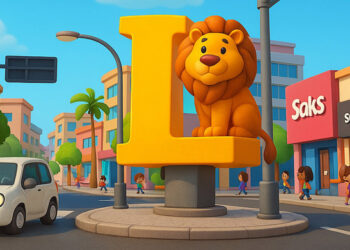 Leão do Méier em animação 3D