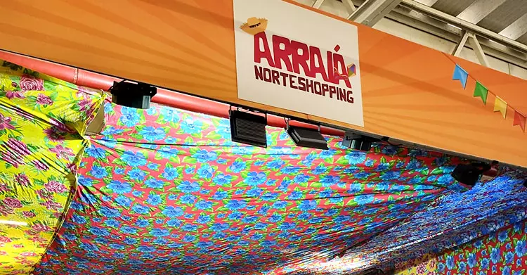 Palco do Arraiá NorteShopping 2025