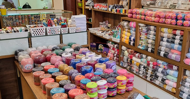 Loja de costura e artesanato Botãozinho no Méier