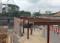 Obra do SESC Engenho de Dentro no Rio de Janeiro