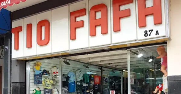 Loja Tio Fafá no Méier