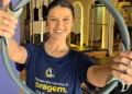 Professora do Alle Pilates no Méier