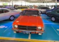 Evento de carros antigos no NorteShopping