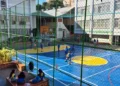 Quadra do colégio CICM no Méier
