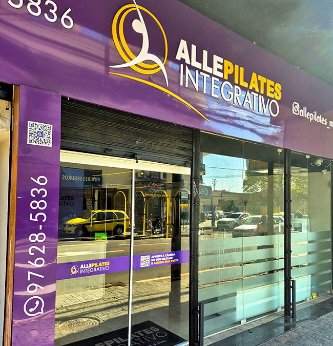 Fachada do Alle Pilates no Méier