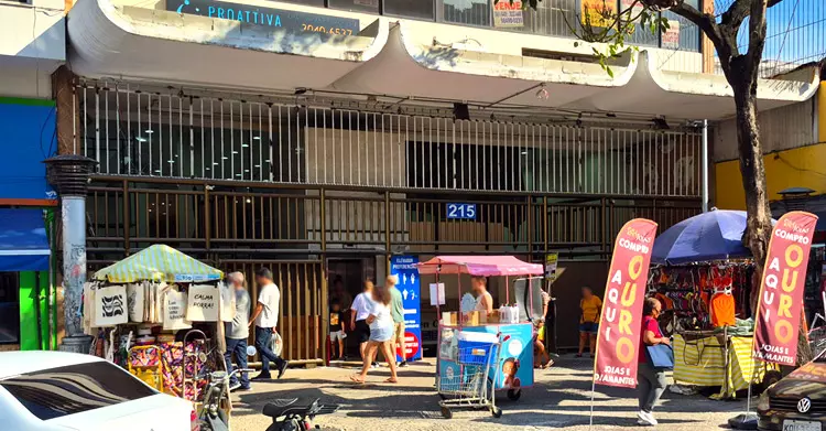 Espaço onde ficará a loja Atakashow no Méier