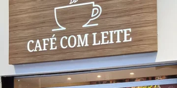 Cafeteria Café com Leite na Galeria OXford no Méier