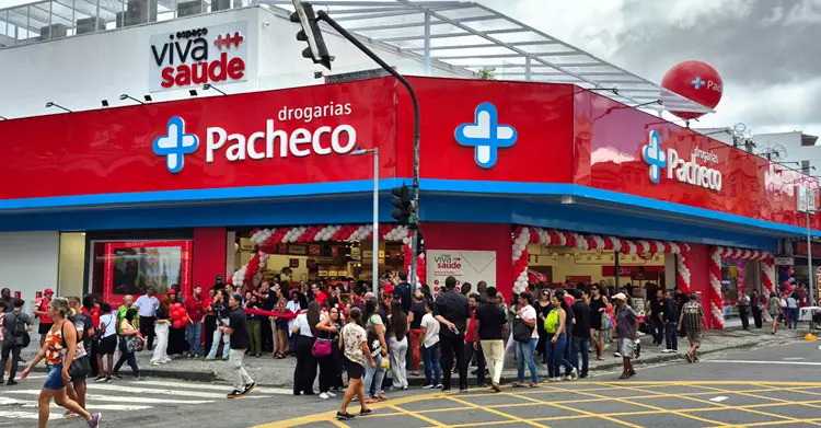 Inauguração da nova Drogarias Pacheco no Méier