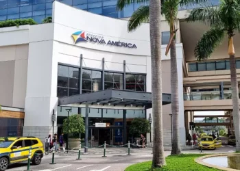 Fachada do Shopping Nove América