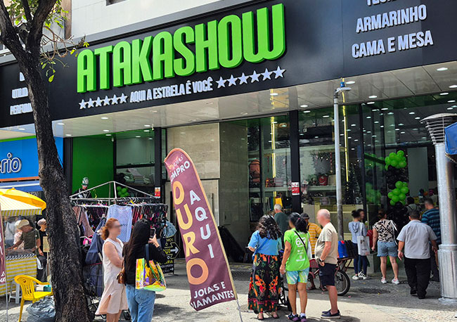 Loja Atakashow no Méier