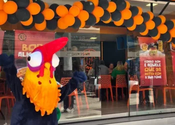 Loja da Chicken Town no Méier