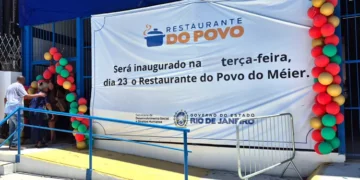 Inauguração do Restaurante Popular no Méier