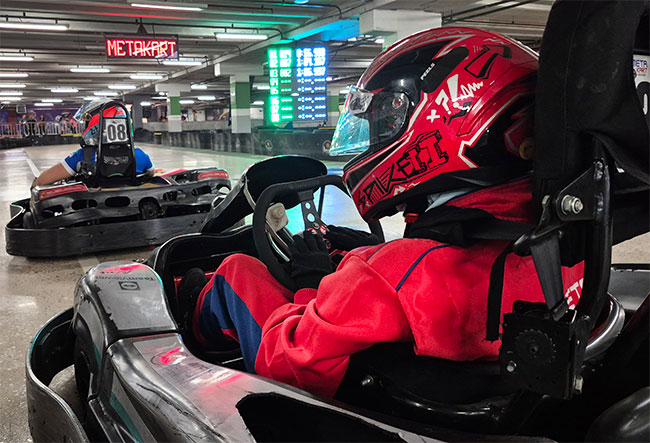 Pista de kart no NorteShopping