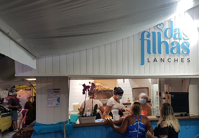 Quiosque 'Das Filhas' no Méier