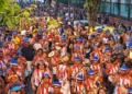 Bloco de Carnaval no Méier, na rua Adriano