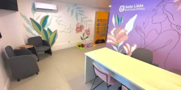 Sala Lilás no NorteShopping