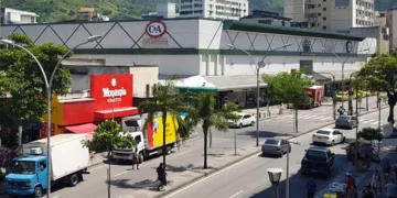 Shopping do Méier visto do alto