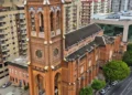 Basílica Imaculado Coração de Maria vista do alto