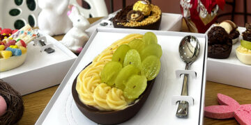 Ovos de pásco decorados